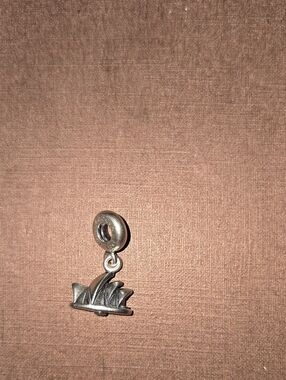Pandora Silver Sydney Opera House Dangle Charm - Silver